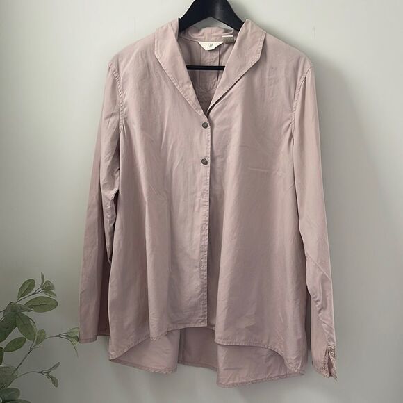 J.
Jill Button down cotton top. Mauve Size‎ LARGE TALL. Vintage - Picture 1 of 8